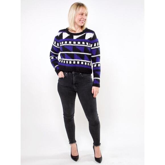 Hunter Bell Jasmine Cropped Wool Blend Sweater - Picture 4 of 10